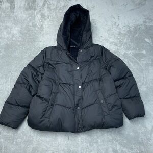 32 Degrees Women's XL Puffer Jacket Black Polyester c0351